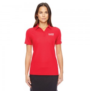 Ladies Under Armour Performance Polo - Red